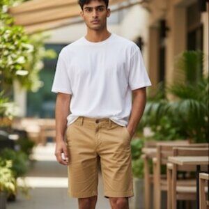 Brahma Size 38 Shorts Mens 9" Inseam NWT Brown